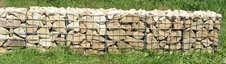 Gabionennetz 500x500 mm, Maschenweite 100x100 mm