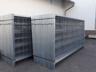 Mobiler Zaun 3500x1900
