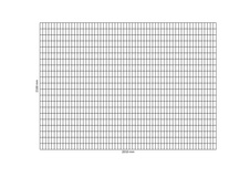 Gabionennetz 2010x2100mm, Maschenweite 33x100 mm