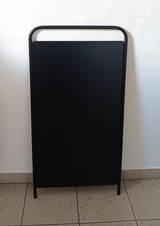 Werbetafel H - schwarz - HÁČKO