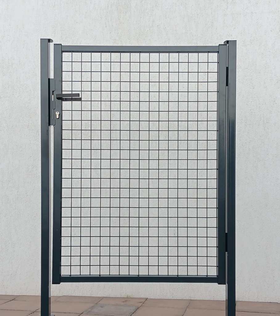 Gartentor 940x1460 anthrazit - links