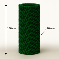 Sechseckiges Netz aus Poplastik 20/1.0/1000/25m