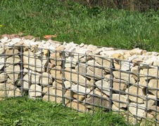 Gabionennetz 500x500 mm, Maschenweite 100x100 mm
