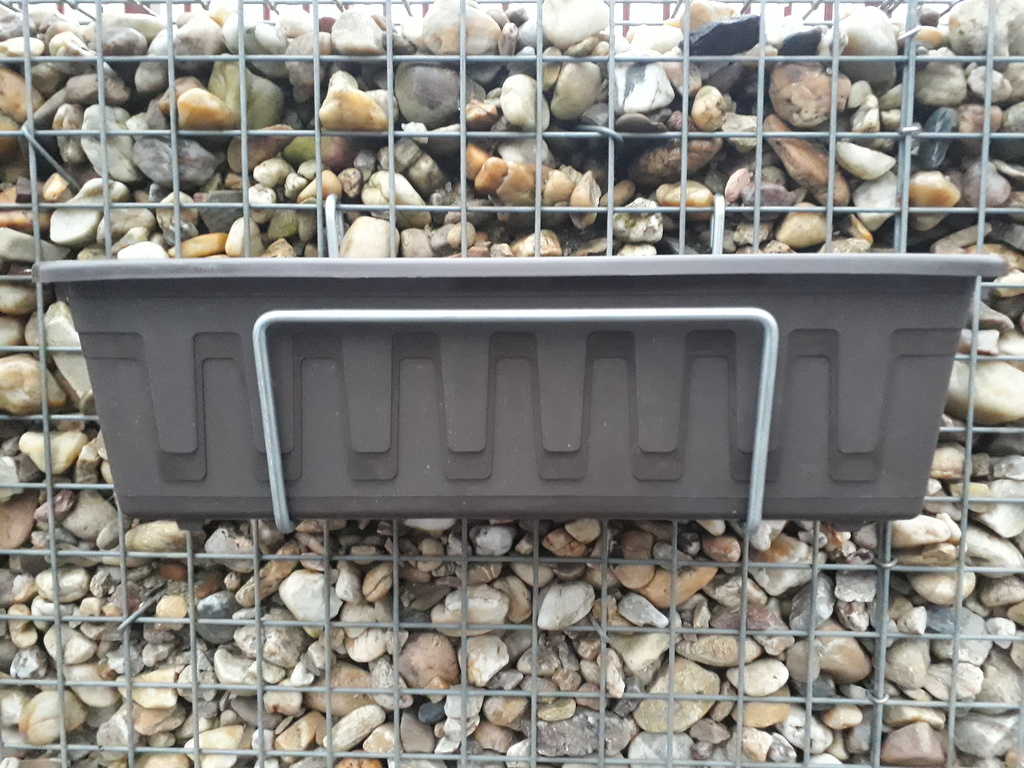Gabionennetz 500x500 mm, Maschenweite 100x100 mm