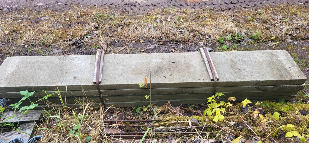 Untergrabungsplatte aus Beton 2030/300/50