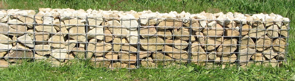 Gabionennetz 1500x400 mm, Maschenweite 100x100 mm