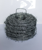 YOWA verzinkter Stacheldraht - 10 kg 
