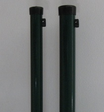 Kunststoffbeschichtete Säule grün 48/1500 