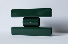 Bodenplattenhalter - doppelseitig 38 - grün