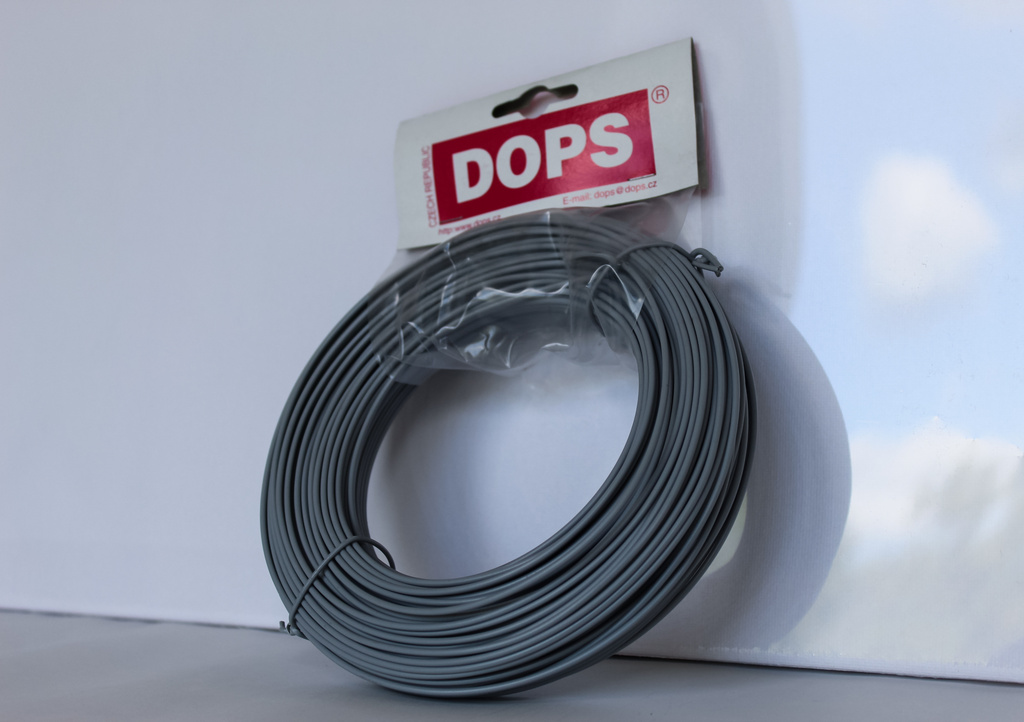 Bindedraht PEREN 1.4/50m - grau 