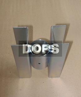 Halter für Unterflurplatten - beidseitig 48 - verzinkt