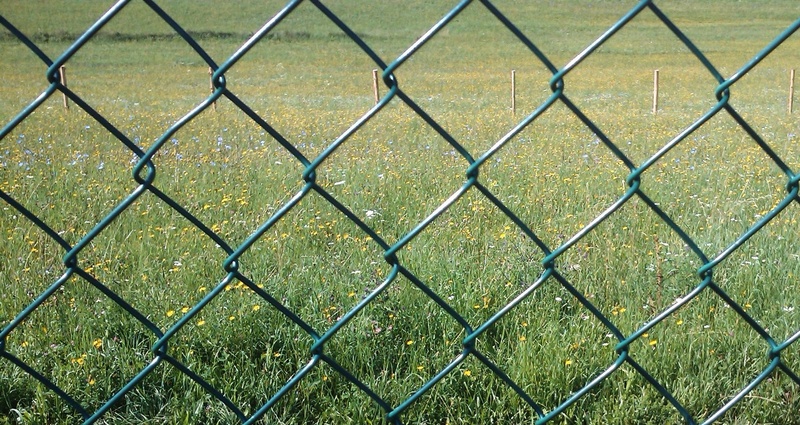 Maschen für Grundstückseinfriedungen